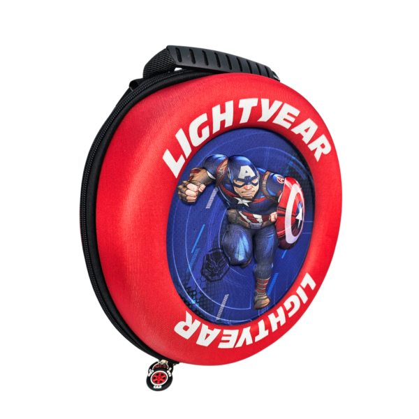 Tyre Shape Red Kids Backpack – Fun Tire Design Picnic Bag for Boys & Girls - Image 7