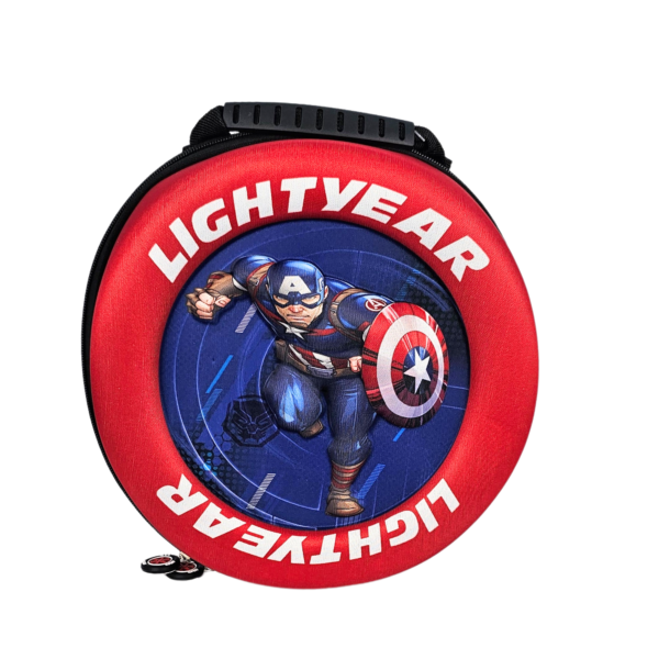 Tyre Shape Red Kids Backpack – Fun Tire Design Picnic Bag for Boys & Girls - Image 6