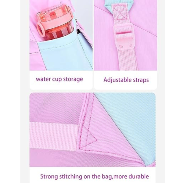School Backpack for Girls - Durable, Lightweight Bookbag for Kids, Ideal for Primary School - Image 6