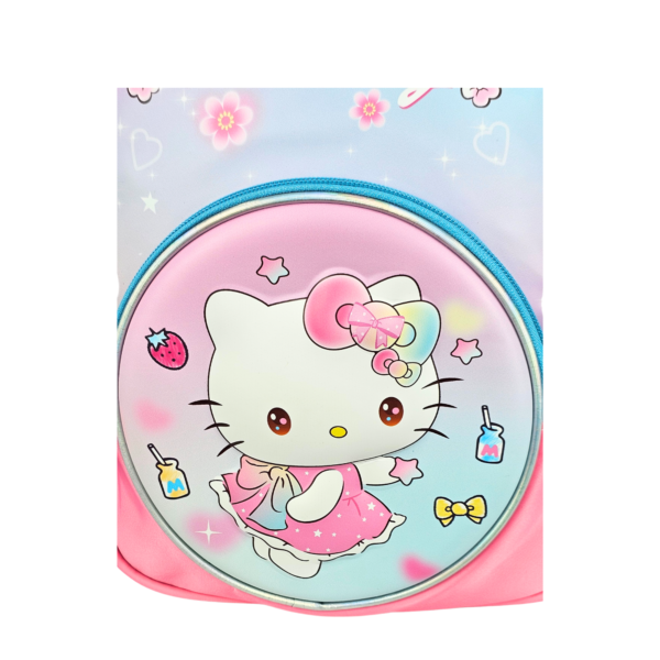 Carry your essentials in style with the Hello Kitty Printed Backpack