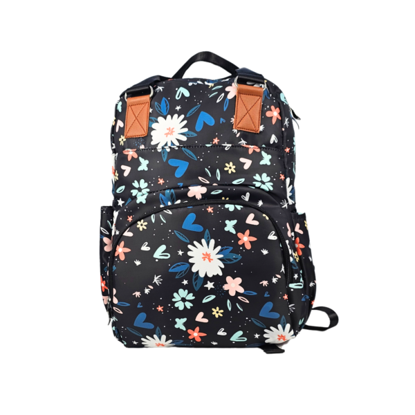 Baby Diaper Bag Backpack - Durable Polyester Organizer for Moms | Ideal for Travel