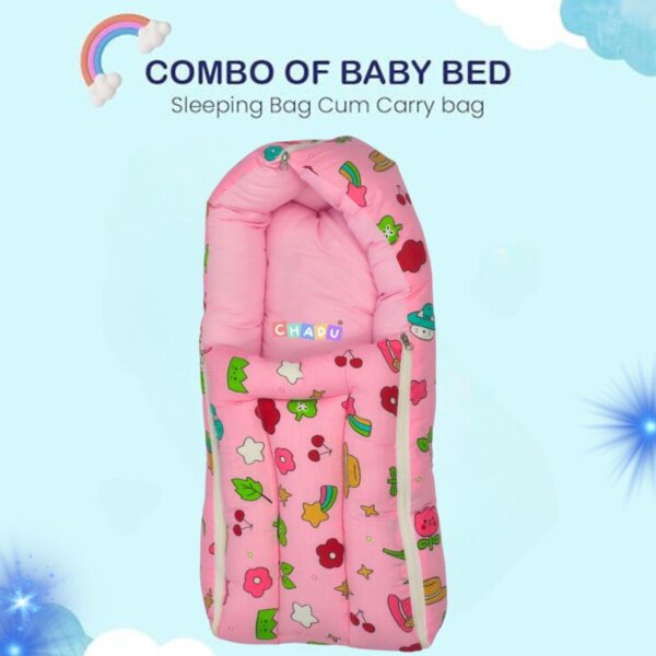 Baby Sleeping Bag | Soft & Cozy Baby Wrap for Newborns (0-12 Months) | Unisex Cradle Sleep - Image 5