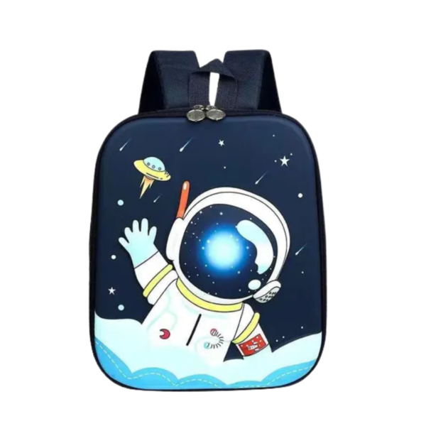 Stylish & Durable 3D Hard Shell Space Backpack for Kids (Ages 2-5)